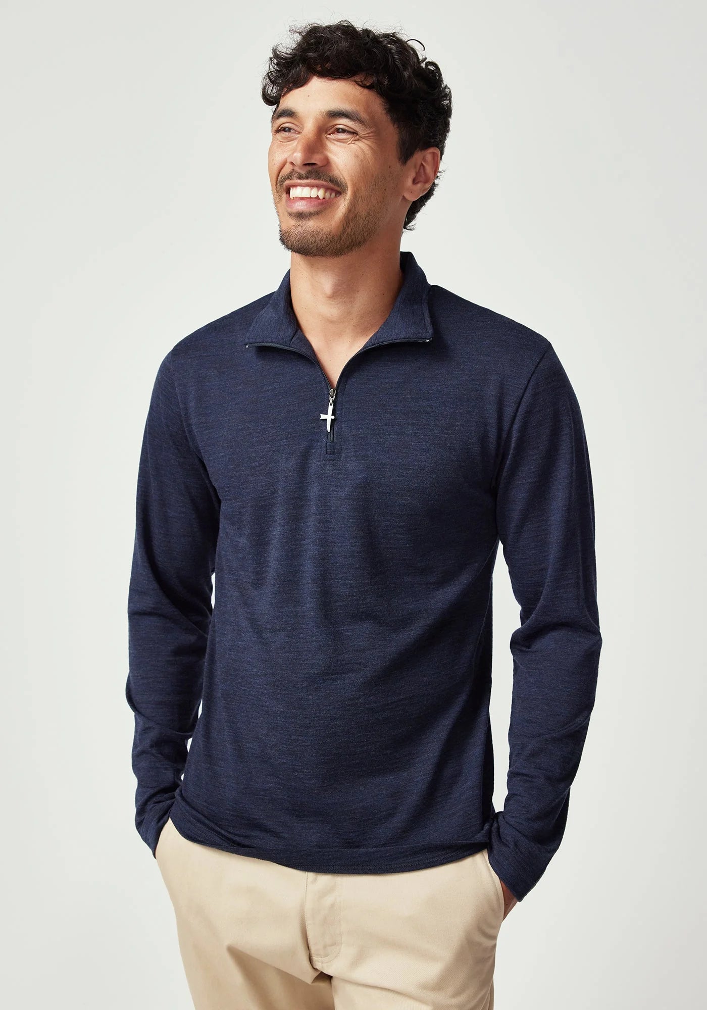 KAYYANI SAMPS ARTICAL# 6203 Men's Zip shirt Neck